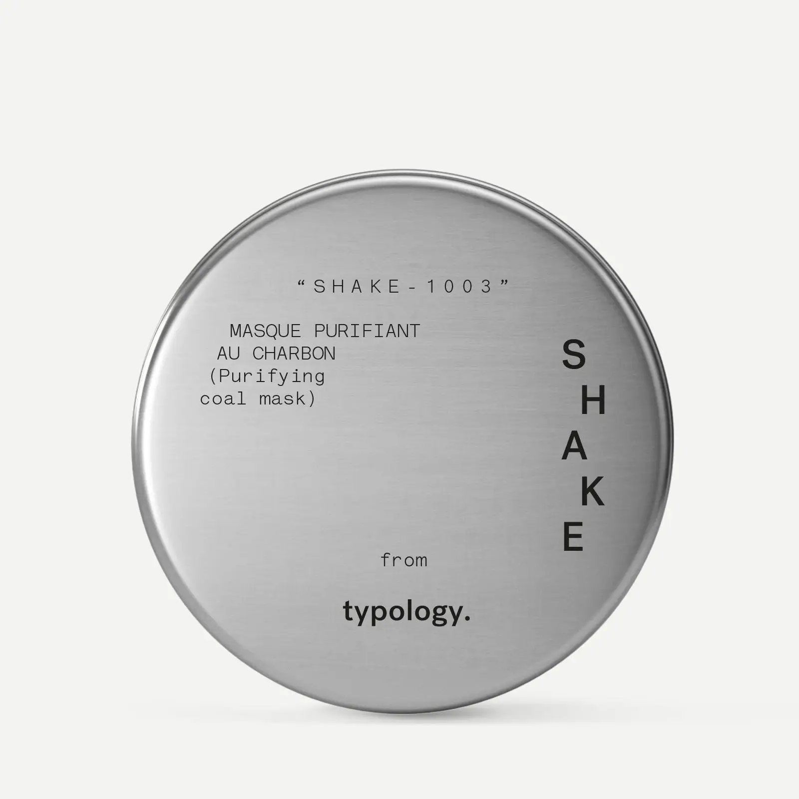 Typology Masques Purifiants x4 — Poudre de Charbon