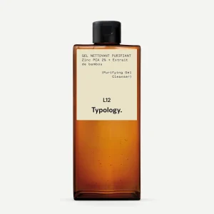 Typology Gel Nettoyant Visage Purifiant — Zinc PCA 2% + Extrait de bambou