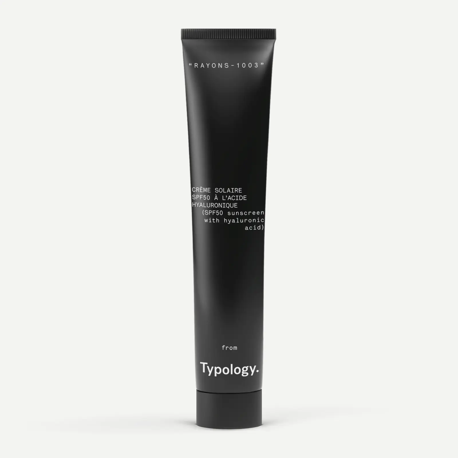 Typology Crème solaire visage SPF50 — à l'acide hyaluronique
