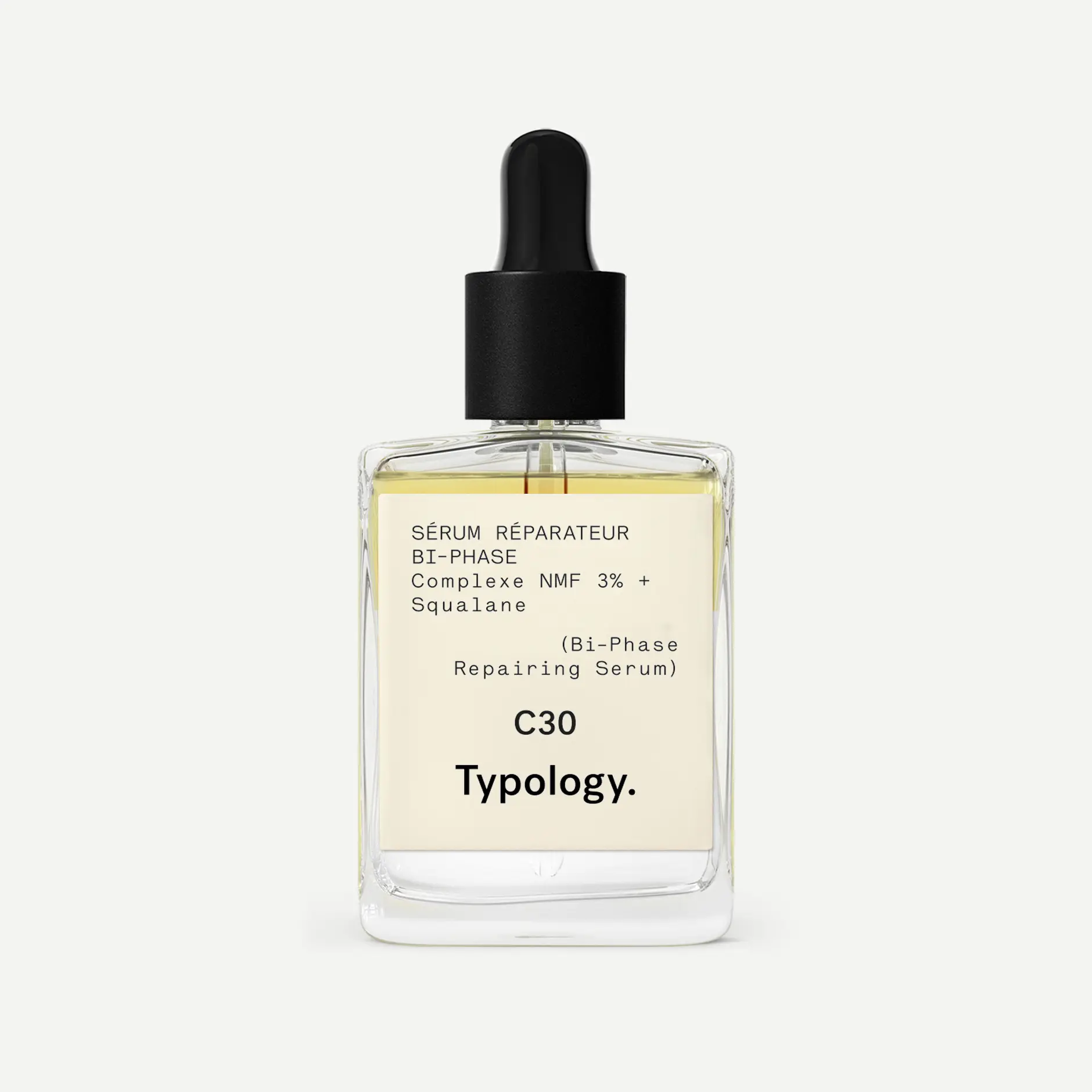 Typology Sérum Réparateur Bi-Phase — Complexe NMF 3% + Squalane