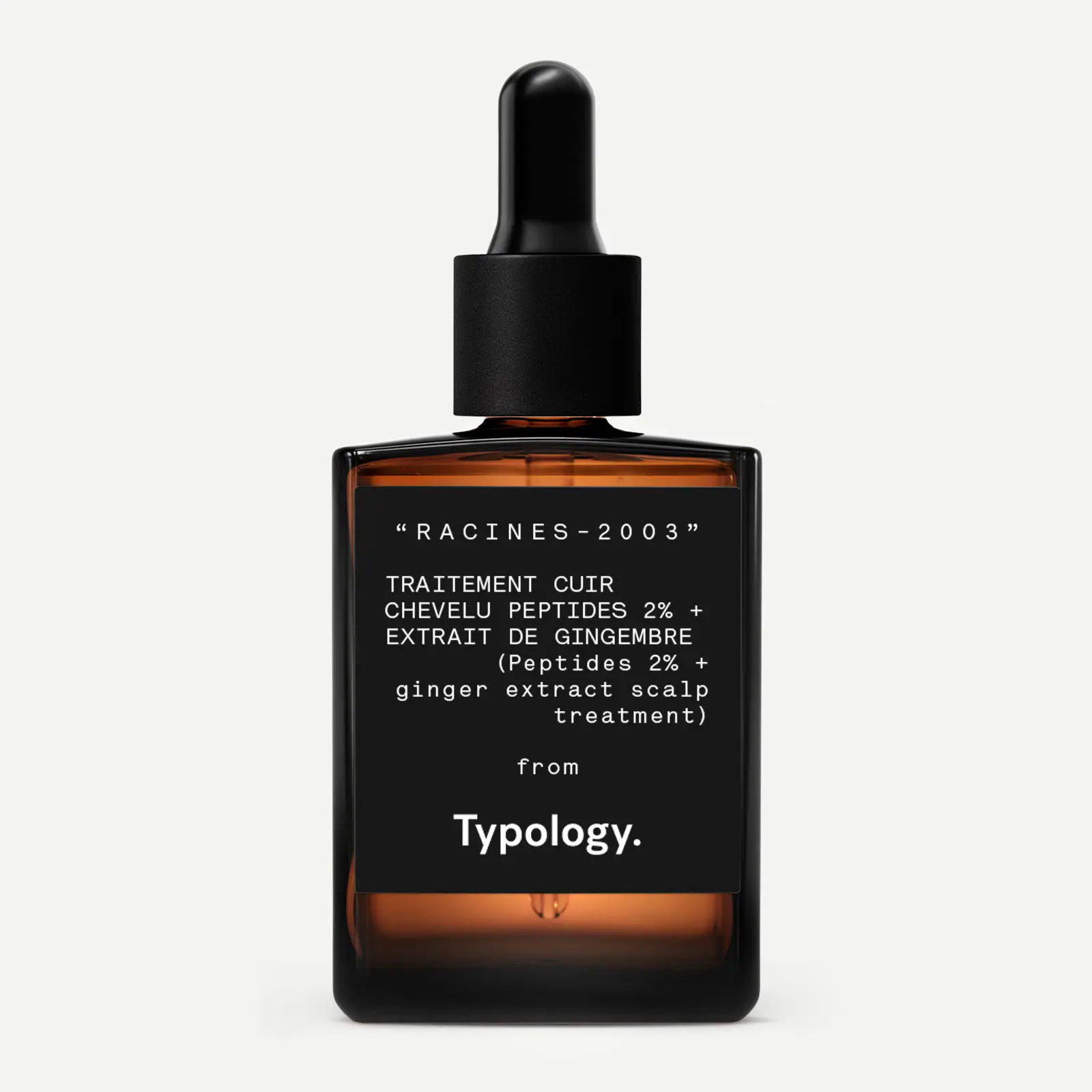 Typology Traitement cuir chevelu densifiant — Peptides 2% + extrait de gingembre