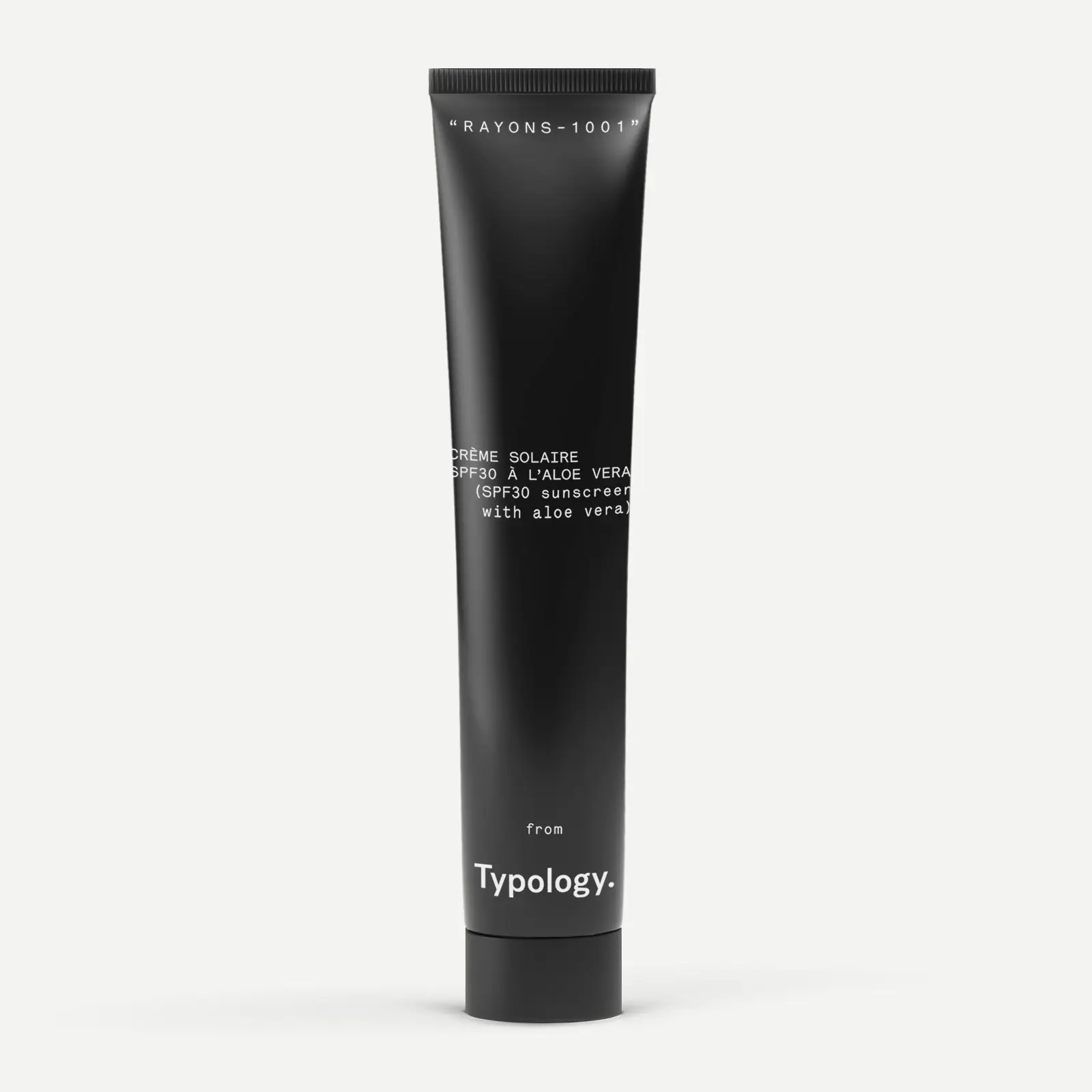 Typology Crème solaire SPF30 peaux sèches à l'aloe vera