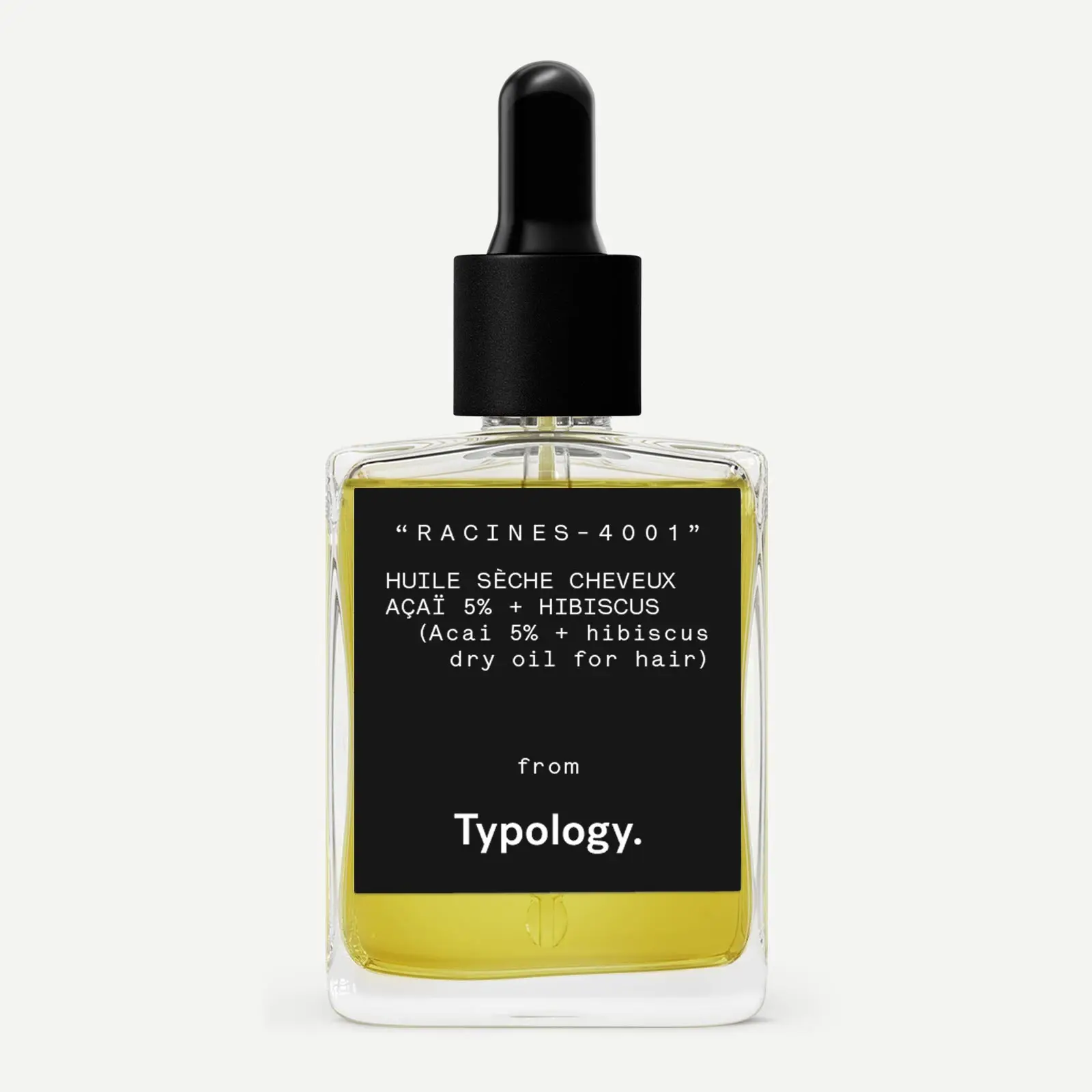 Typology Huile sèche cheveux — Açaï 5% + hibiscus