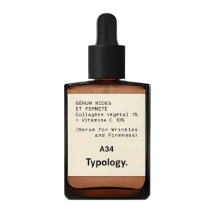 Typology Sérum Rides et Fermeté — Collagène végétal 1% + Vitamine C 10%