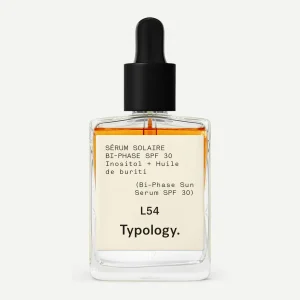 Typology Sérum Solaire Bi-Phase SPF 30 — Inositol + Huile de buriti