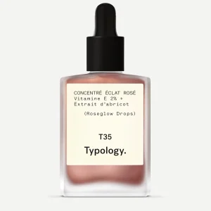 Typology Concentré Éclat Rosé — Vitamine E 2% + Extrait d'abricot