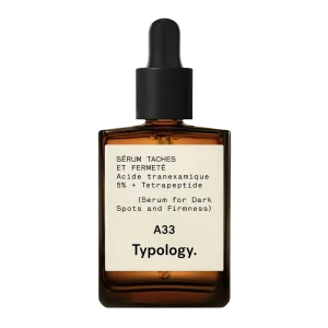 Typology Sérum Taches et Fermeté — Acide tranexamique 5% + Tetrapeptide