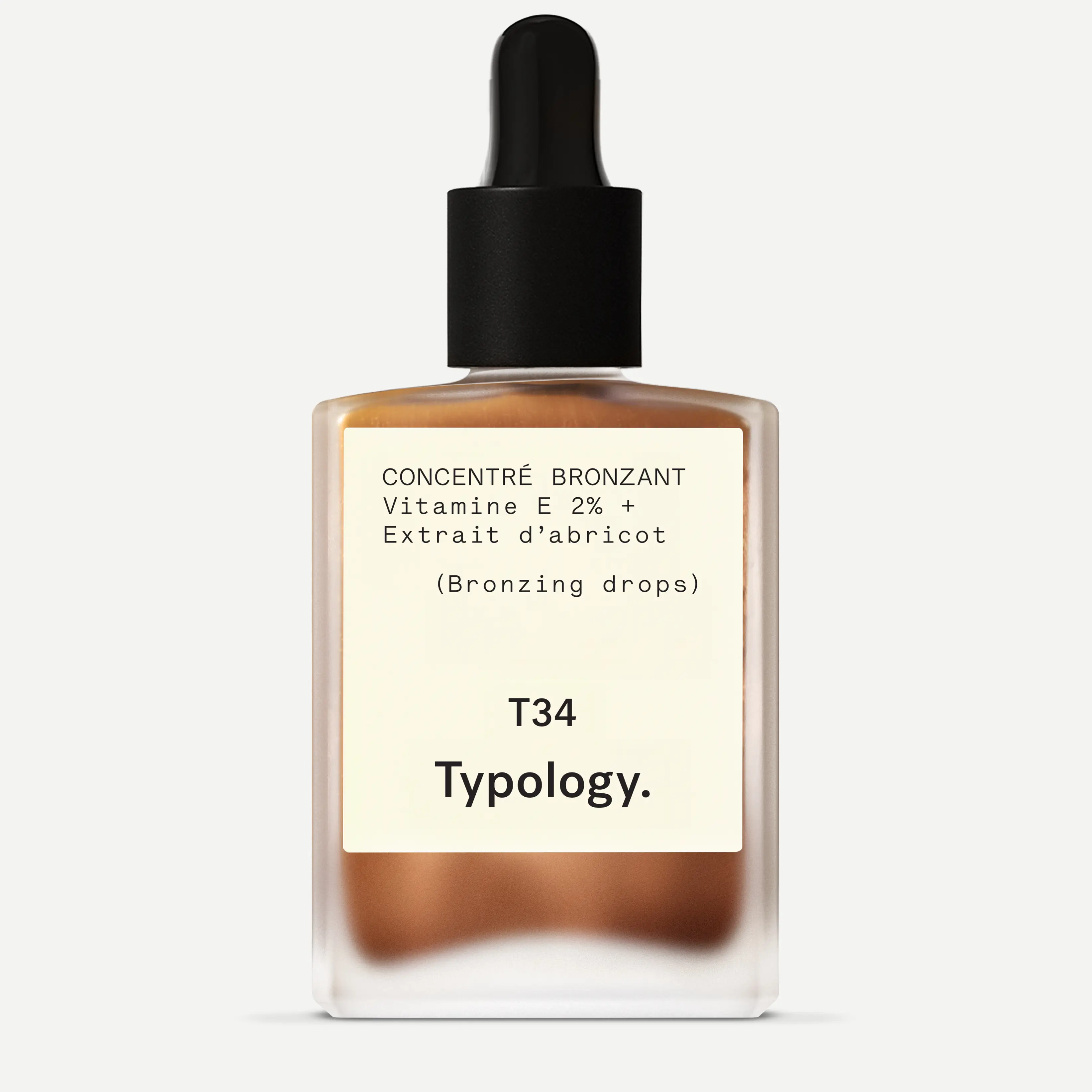 Typology Concentré Bronzant — Vitamine E 2% + Extrait d'abricot