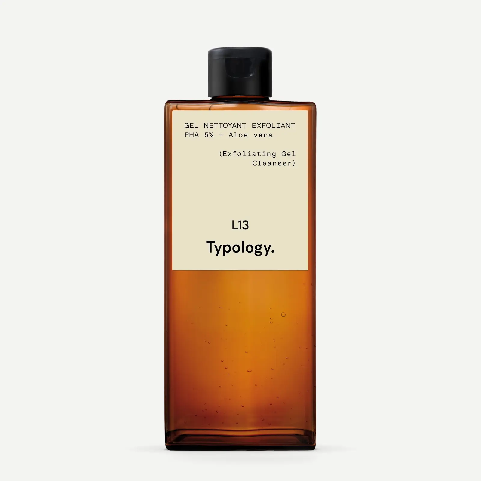 Typology Gel Nettoyant Visage Exfoliant — PHA 5% + Aloe vera