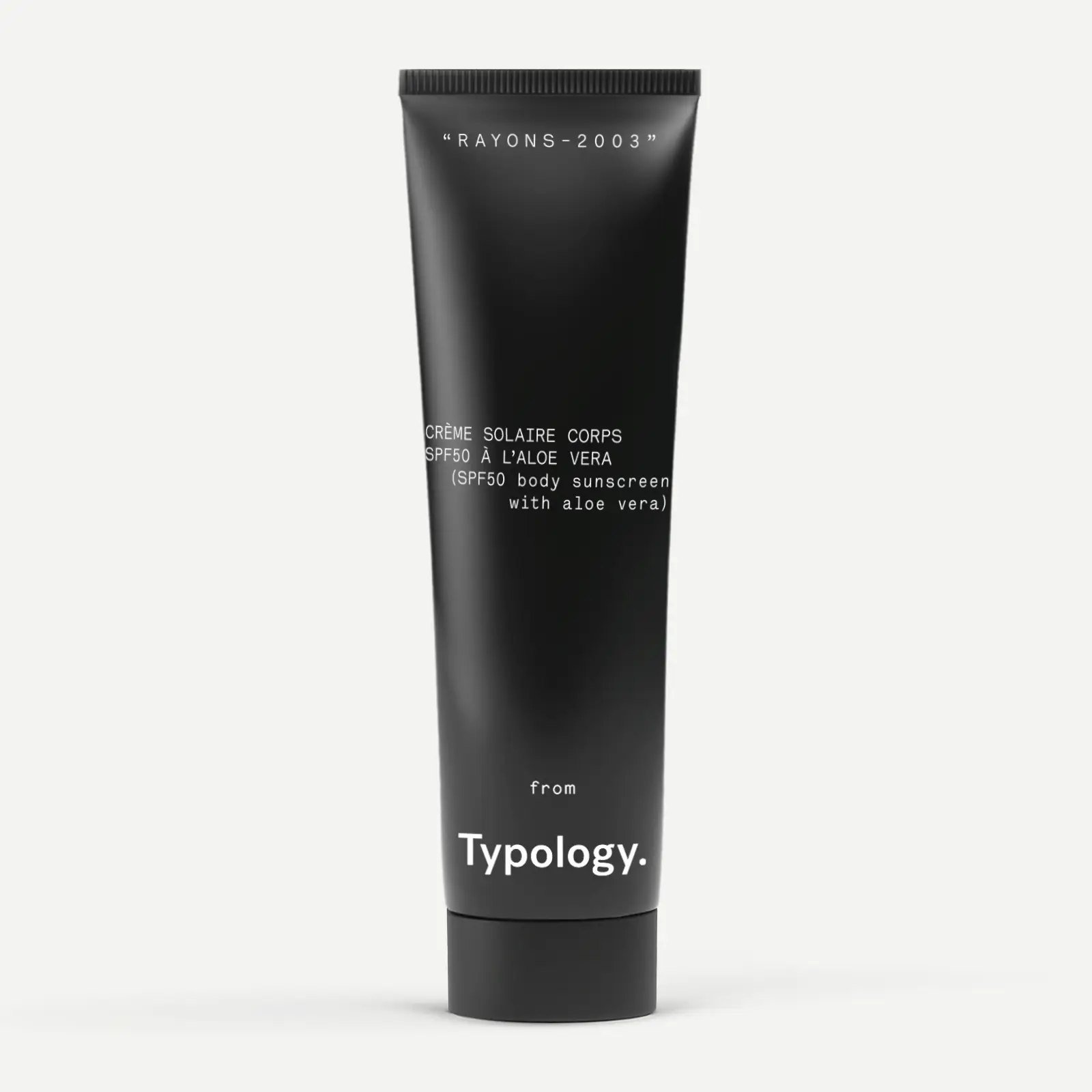 Typology Crème solaire corps SPF50 — à l'aloe vera