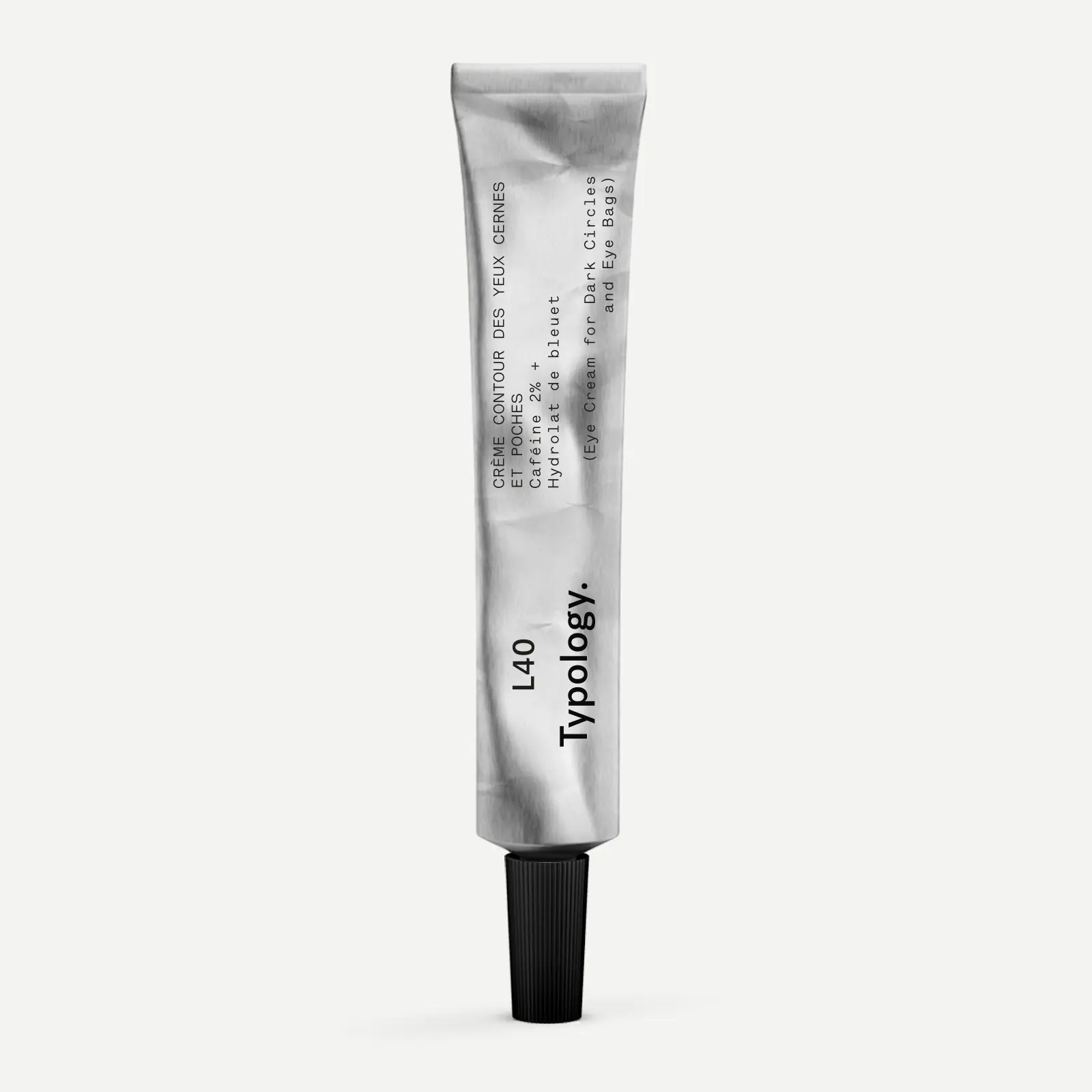 Typology Crème Contour des Yeux Cernes et Poches — Caféine 2% + Hydrolat de bleuet